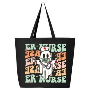 Groovy Emergency Room Nurse Funny Halloween Costume Er Nurse 25L Jumbo Tote