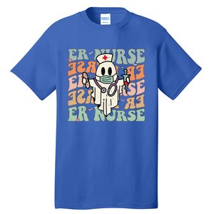 Groovy Emergency Room Nurse Funny Halloween Costume ER Nurse Tall T-Shirt