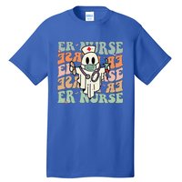 Groovy Emergency Room Nurse Funny Halloween Costume ER Nurse Tall T-Shirt