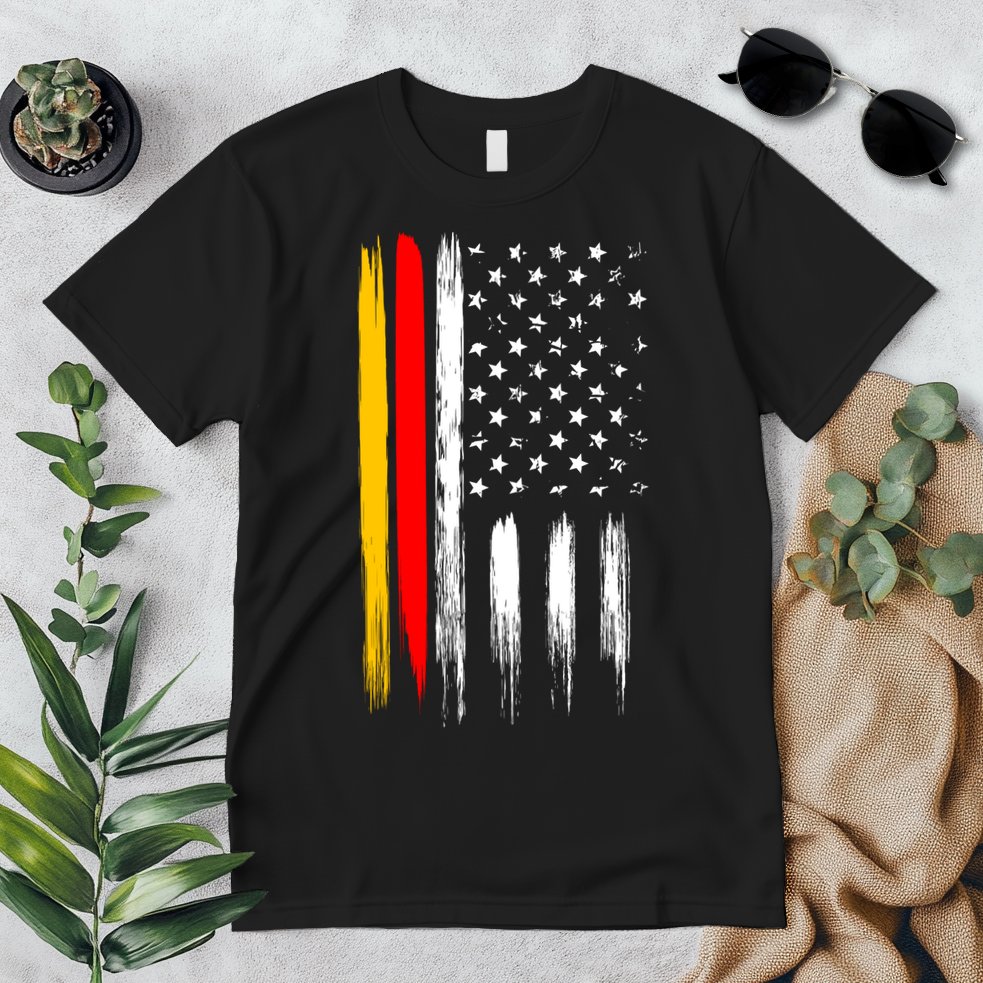 German American Oktoberfest Flag Premium T-Shirt