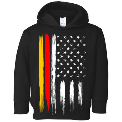 German American Oktoberfest Flag Toddler Hoodie