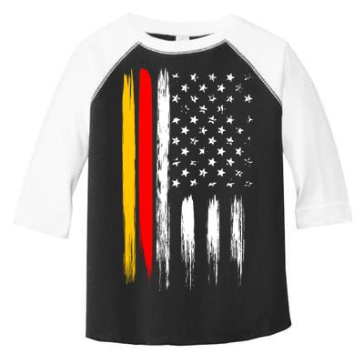 German American Oktoberfest Flag Toddler Fine Jersey T-Shirt