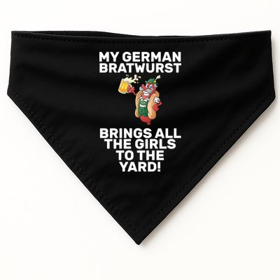 German Bratwurst Brings Girls To The Yard USA-Made Doggie Bandana