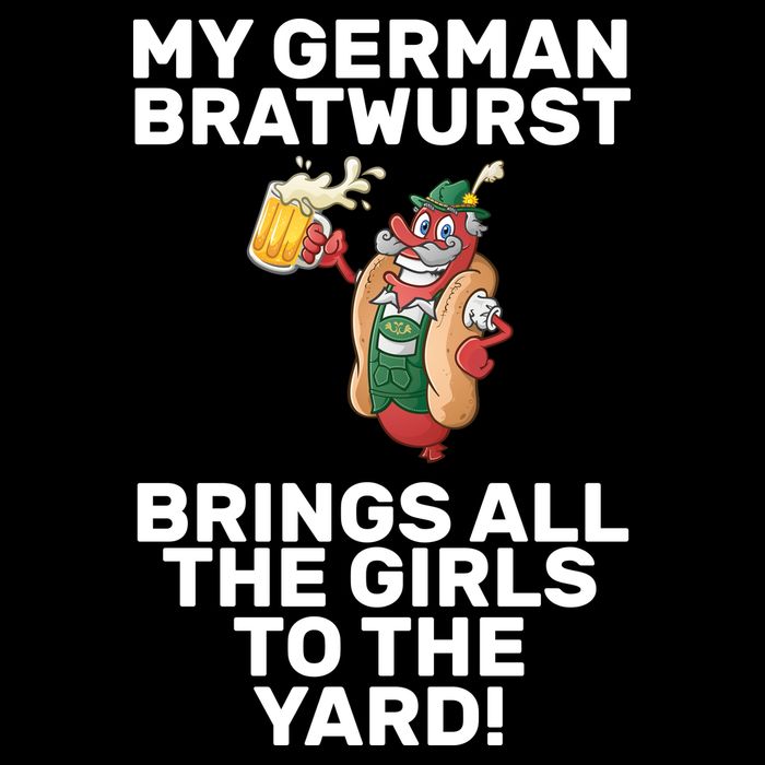 German Bratwurst Brings Girls To The Yard Zip Tote Bag