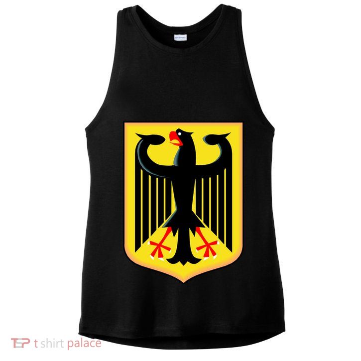 German Emblem Ladies PosiCharge Tri-Blend Wicking Tank