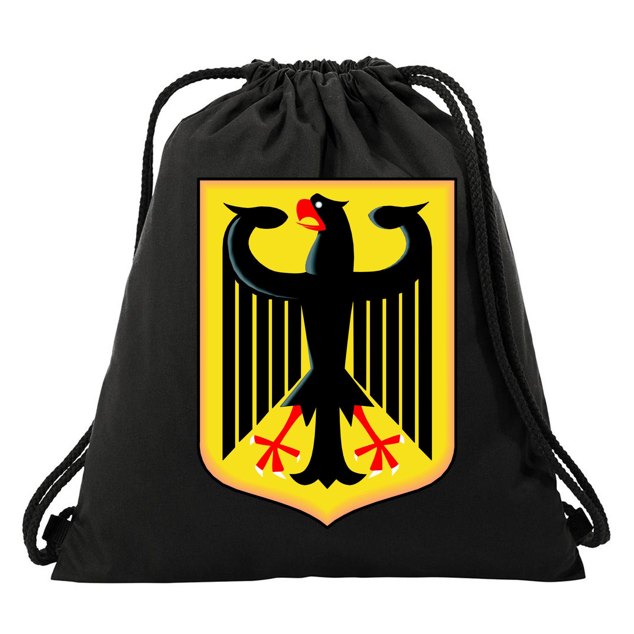 German Emblem Drawstring Bag