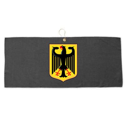 German Emblem Large Microfiber Waffle Golf Towel