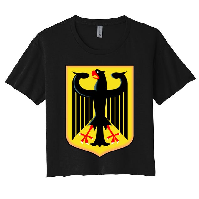 German Emblem Crop Top