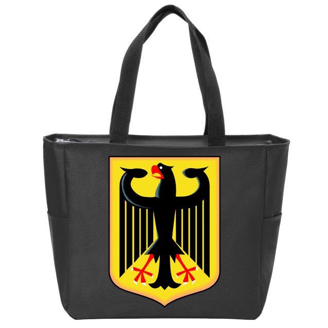 German Emblem Zip Tote Bag