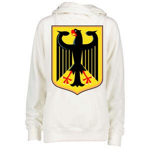 German Emblem Womens Funnel Neck Pullover Hood