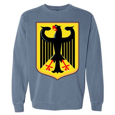 German Emblem Garment-Dyed Sweatshirt