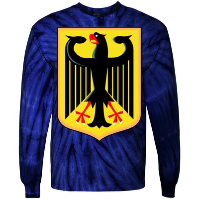 German Emblem Tie-Dye Long Sleeve Shirt