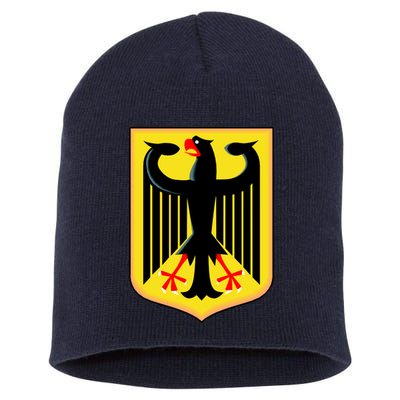 German Emblem Short Acrylic Beanie