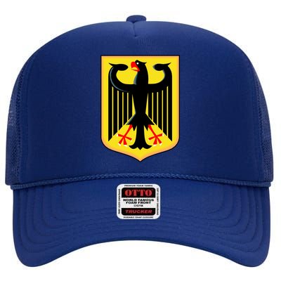 German Emblem High Crown Mesh Back Trucker Hat