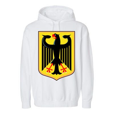 German Emblem Garment-Dyed Fleece Hoodie