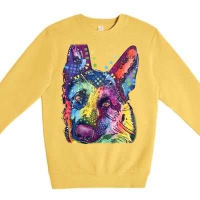 German Shepherd Dean Russo Premium Crewneck Sweatshirt