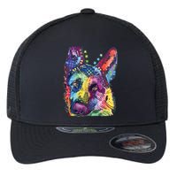 German Shepherd Dean Russo Flexfit Unipanel Trucker Cap