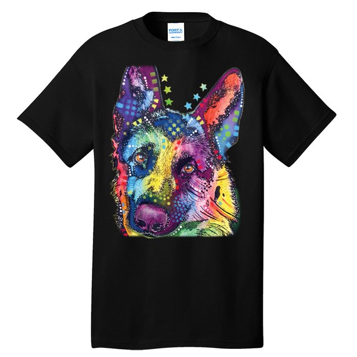 German Shepherd Dean Russo Tall T-Shirt