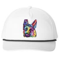 German Shepherd Dean Russo Snapback Five-Panel Rope Hat