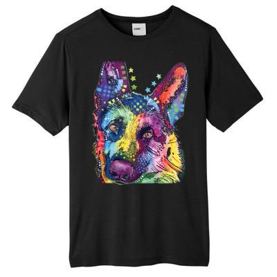 German Shepherd Dean Russo Tall Fusion ChromaSoft Performance T-Shirt