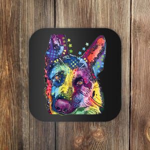 German Shepherd Dean Russo Coaster