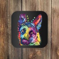 German Shepherd Dean Russo Coaster