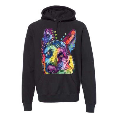 German Shepherd Dean Russo Premium Hoodie