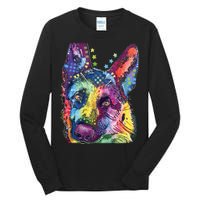 German Shepherd Dean Russo Tall Long Sleeve T-Shirt