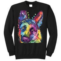 German Shepherd Dean Russo Tall Sweatshirt