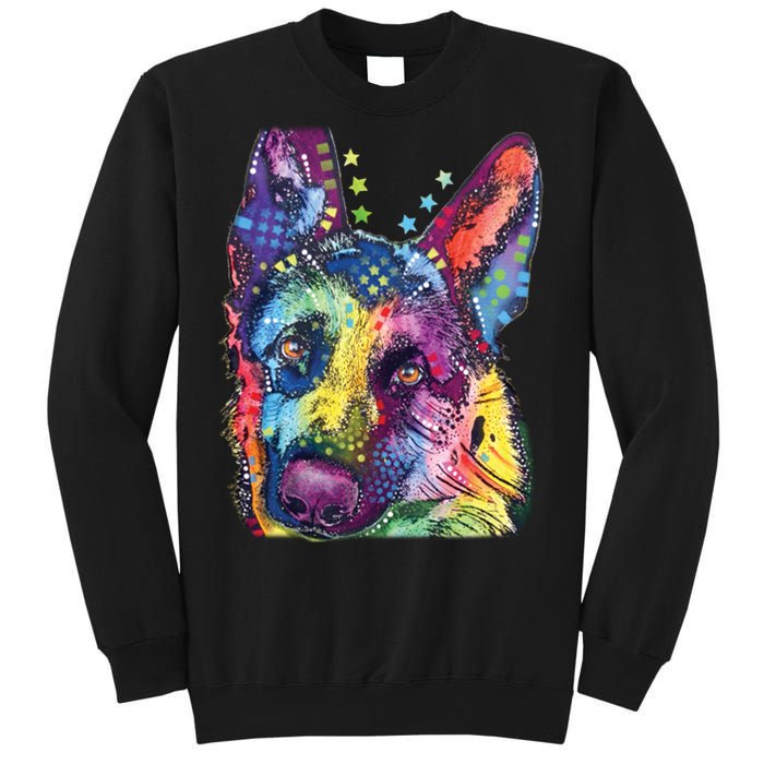 German Shepherd Dean Russo Tall Sweatshirt