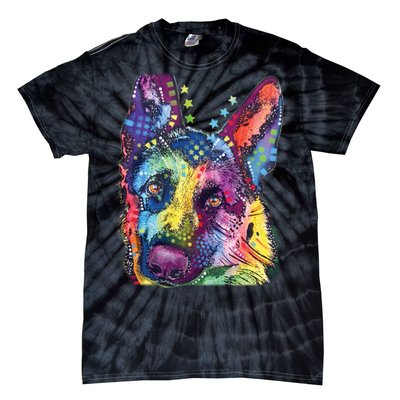 German Shepherd Dean Russo Tie-Dye T-Shirt