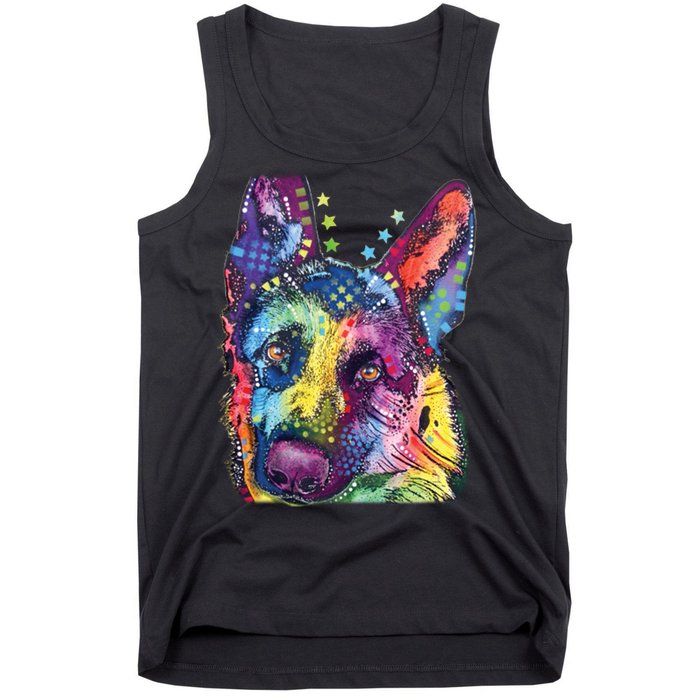 German Shepherd Dean Russo Tank Top