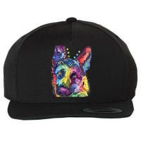 German Shepherd Dean Russo Wool Snapback Cap