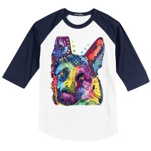 German Shepherd Dean Russo Baseball Sleeve Shirt