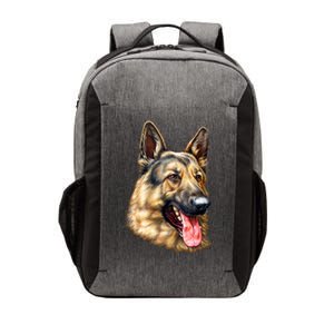 German Shepherd Face Vector Backpack