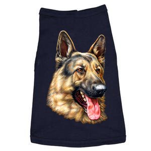 German Shepherd Face Doggie Tank