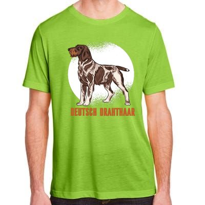 German Wirehaired Pointer Dog Adult ChromaSoft Performance T-Shirt