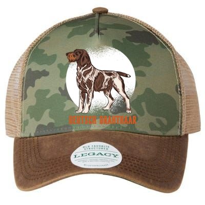 German Wirehaired Pointer Dog Legacy Tie Dye Trucker Hat