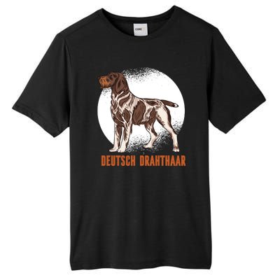 German Wirehaired Pointer Dog Tall Fusion ChromaSoft Performance T-Shirt