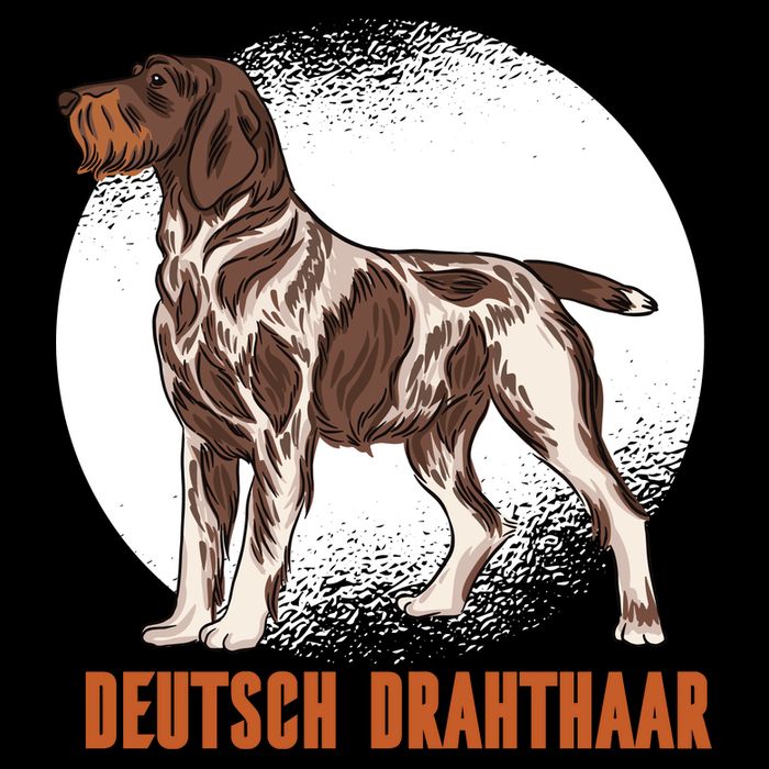 German Wirehaired Pointer Dog 16oz Travel Tumbler
