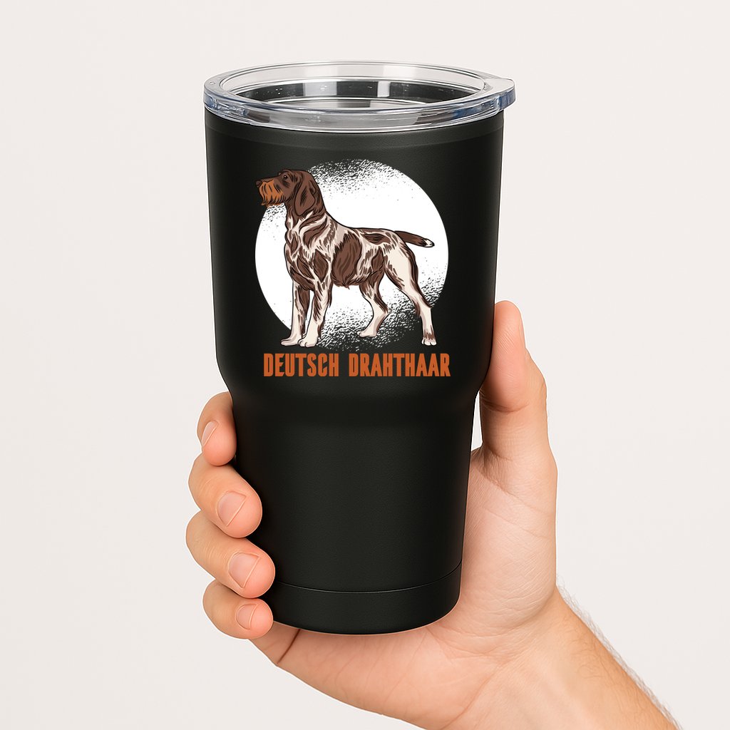 German Wirehaired Pointer Dog Tumbler