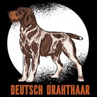 German Wirehaired Pointer Dog Magnet