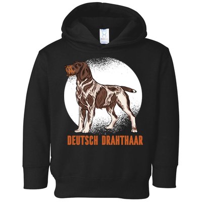 German Wirehaired Pointer Dog Toddler Hoodie