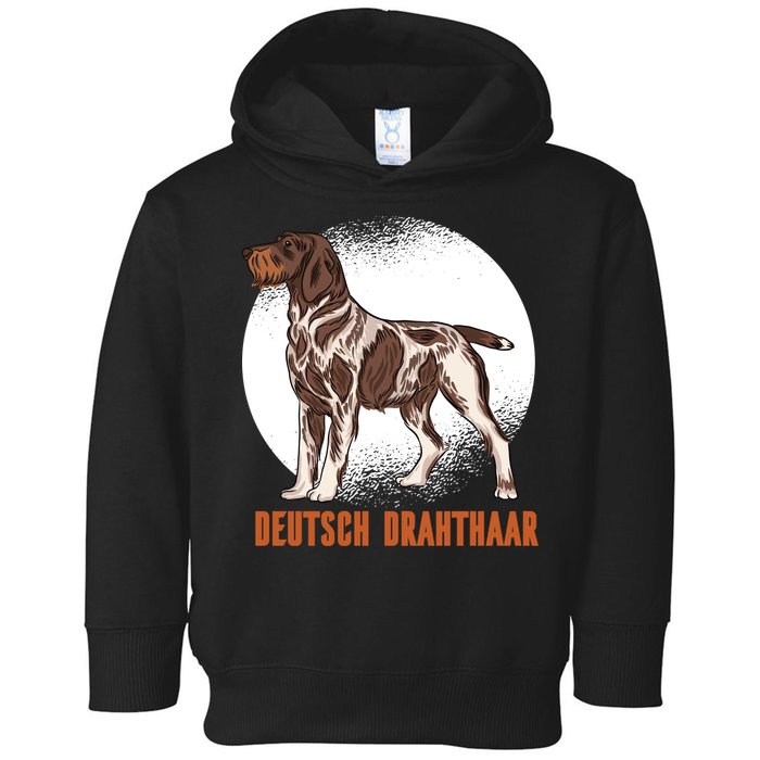 German Wirehaired Pointer Dog Toddler Hoodie