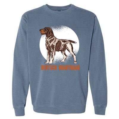 German Wirehaired Pointer Dog Garment-Dyed Sweatshirt