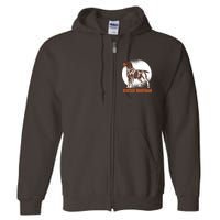 German Wirehaired Pointer Dog Full Zip Hoodie