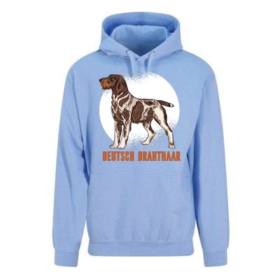 German Wirehaired Pointer Dog Unisex Surf Hoodie