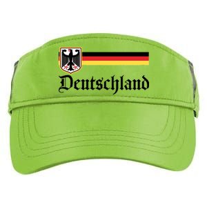 Germany Flag Stripe Logo Adult Drive Performance Visor