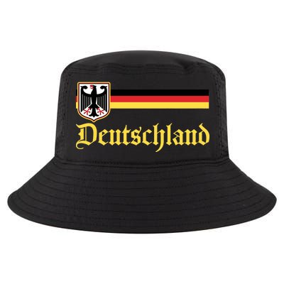 Germany Flag Stripe Logo Cool Comfort Performance Bucket Hat