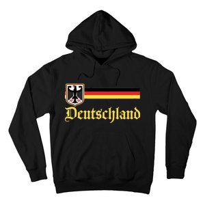 Germany Flag Stripe Logo Hoodie